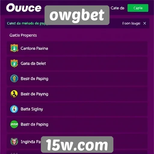 Entenda os métodos de pagamento aceitos no owgbet